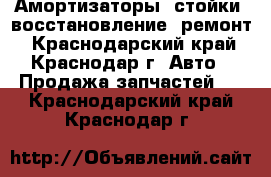 Амортизаторы, стойки, восстановление, ремонт - Краснодарский край, Краснодар г. Авто » Продажа запчастей   . Краснодарский край,Краснодар г.